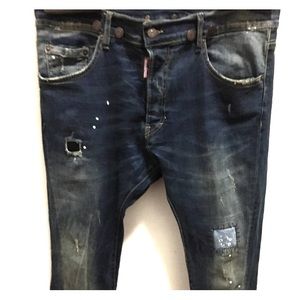 DSquared2 Distressed Denim Jean
